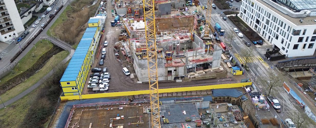 EKXO - Bâtiment de bureaux à Gasperich