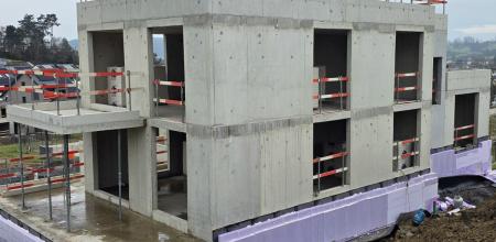 Gros œuvre d’une résidence de 7 appartements à Junglinster