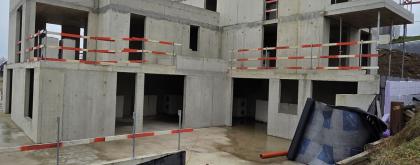 Gros œuvre d’une résidence de 7 appartements à Junglinster